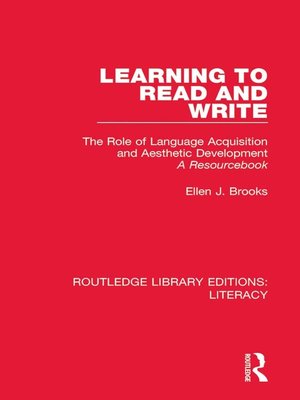 cover image of Learning to Read and Write